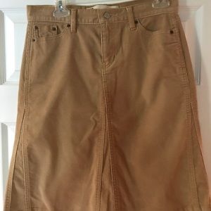GAP corduroy skirt